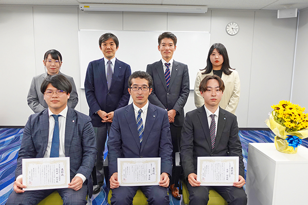 全国安全運転管理者および表彰された従業員